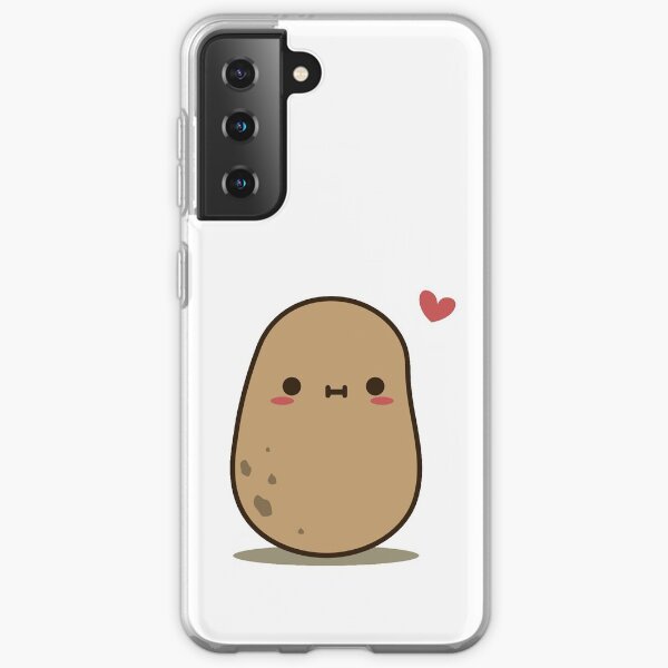 Cute Potato in love Samsung Galaxy Soft Case