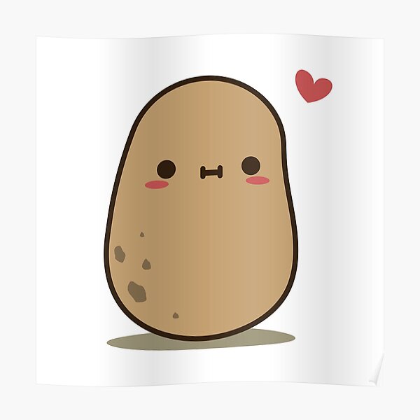 Cute Potato PNG Transparent Images Free Download, Vector Files