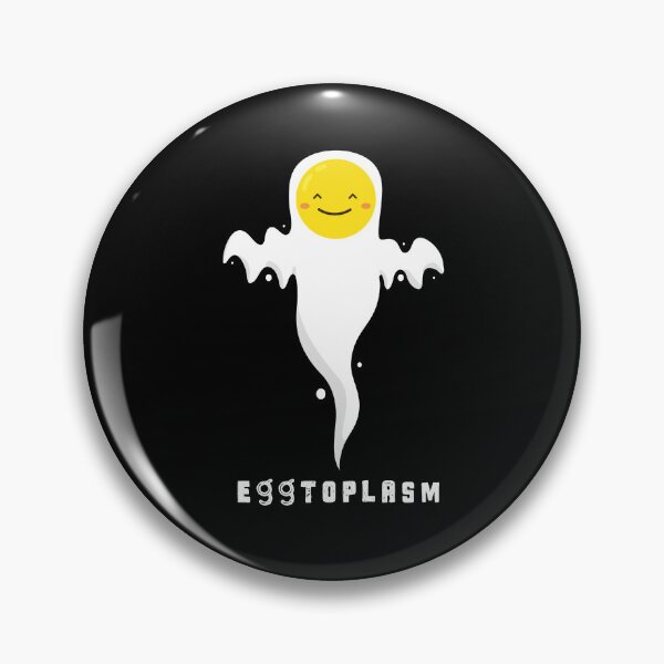 Item preview, Eggtoplasm - ghost egg - humourous ghostly egg designed and sold by SirenSeventyOne.