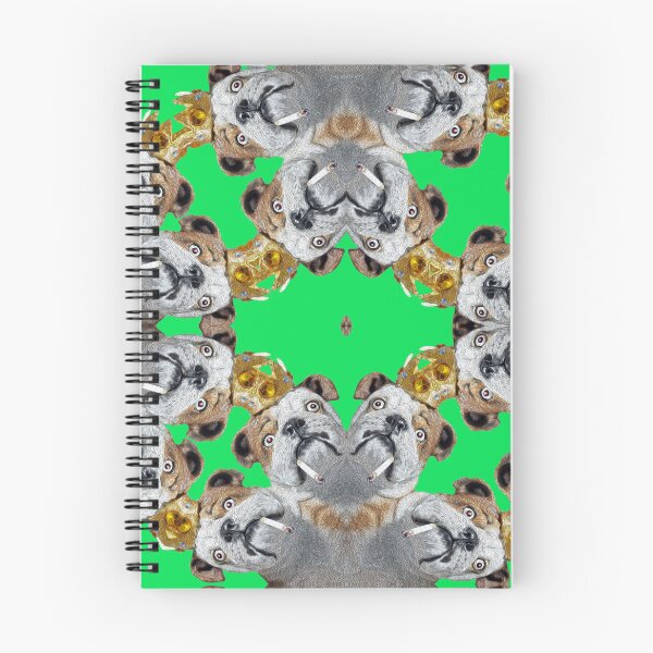 Item preview, Dog King acid bath | Acid dog prince | Psychedelic Bull Dog | Smoking Dog Prince | Design By Tiger Picasso designed and sold by Tyler Tilley.