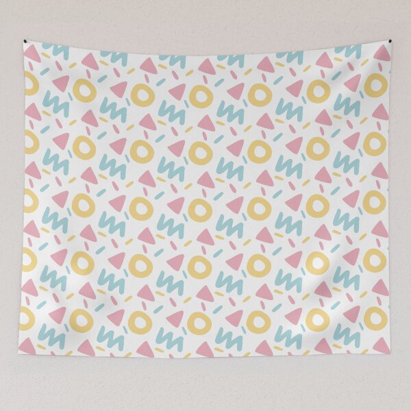 Item preview, 80's Kid - Pastel Edition; Pink, Yellow, and Blue designed and sold by Caitlin Gadd.