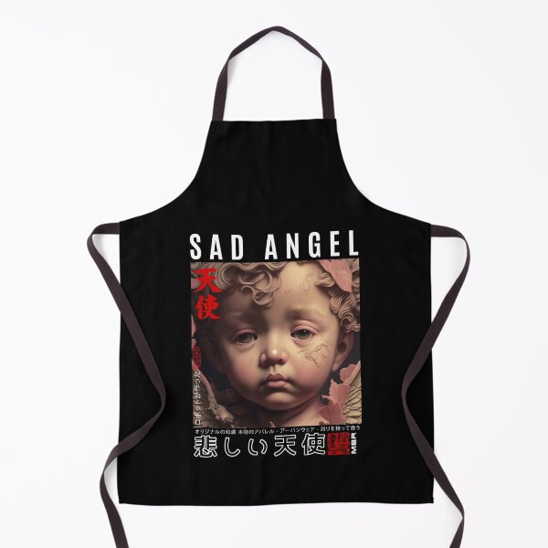 Item preview, Sad Angel | Renaissance Cute Cherub Angel With Wings – Baby Angel Cherub designed and sold by MadeByRobots.
