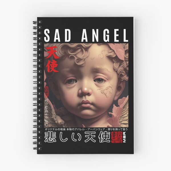 Item preview, Sad Angel | Renaissance Cute Cherub Angel With Wings –  Baby Angel Cherub designed and sold by MadeByRobots.