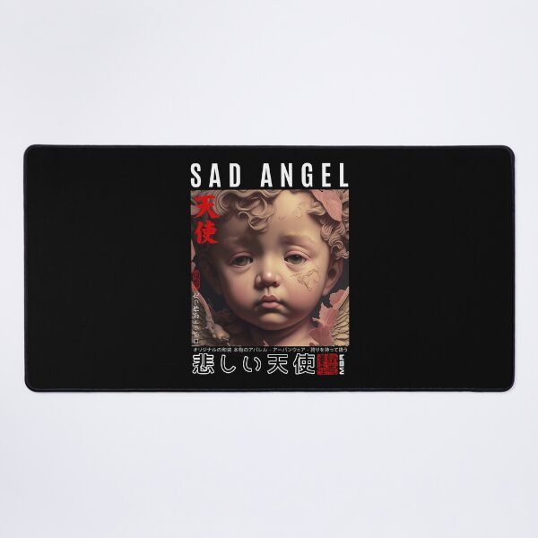 Item preview, Sad Angel | Renaissance Cute Cherub Angel With Wings –  Baby Angel Cherub designed and sold by MadeByRobots.