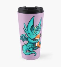 Dragon with Fox Friend Travel Mug