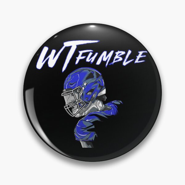 Item preview, What the Fumble, blue designed and sold by Insaneluck.
