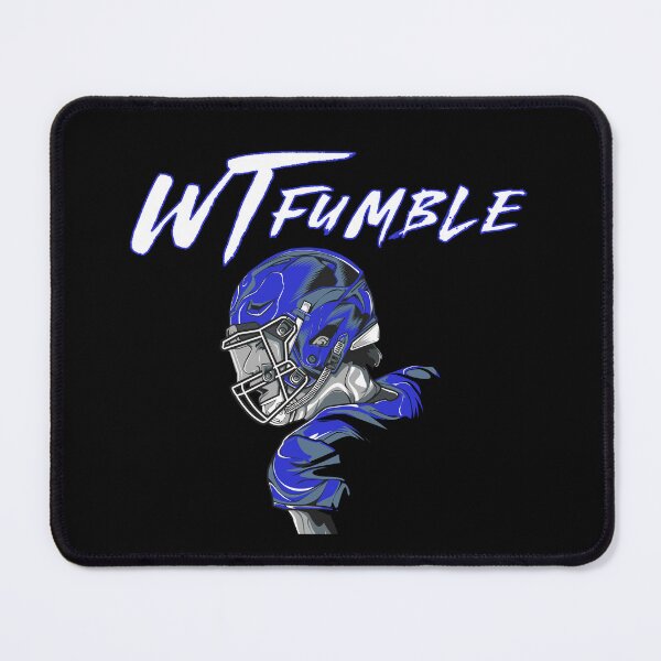 Item preview, What the Fumble, blue designed and sold by Insaneluck.