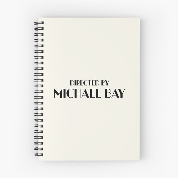 Item preview, Directed by Michael Bay designed and sold by keilamariadesig.