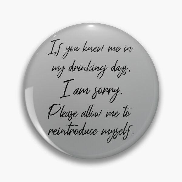 Item preview, Let Me Reintroduce Myself III - AA 12 Step Recovery Sobriety designed and sold by Lemon Pepper.