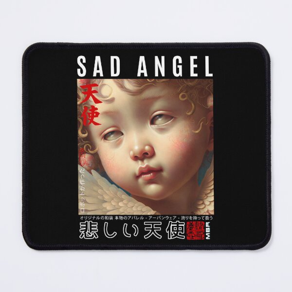 Item preview, Sad Angel | Renaissance Cute Cherub Angel With Wings –  Baby Angel Cherub designed and sold by MadeByRobots.