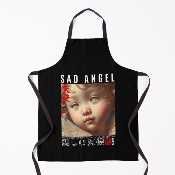 Item preview, Sad Angel | Renaissance Cute Cherub Angel With Wings – Baby Angel Cherub designed and sold by MadeByRobots.