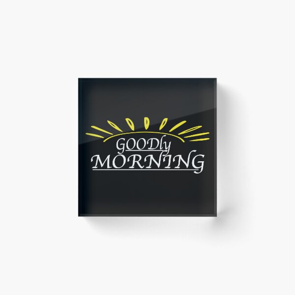 Item preview, Goodly Morning - Morning designed and sold by GridText.