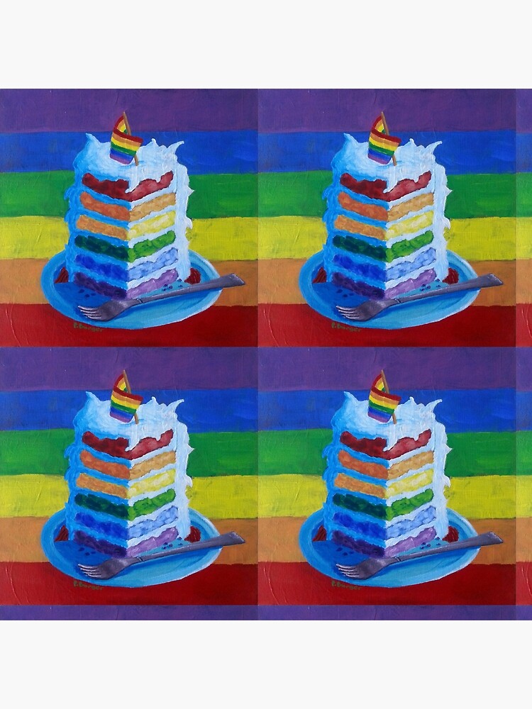 A rainbow cake is shared at the end of the first Lesbian, - PICRYL - Public  Domain Media Search Engine Public Domain Search