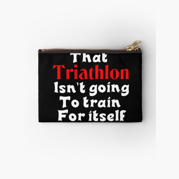 Item preview, Best Triathlon Quotes For A Motivational Training That Triathlon Isn't Going To Train For Itself Funny Saying designed and sold by Sonatablue.