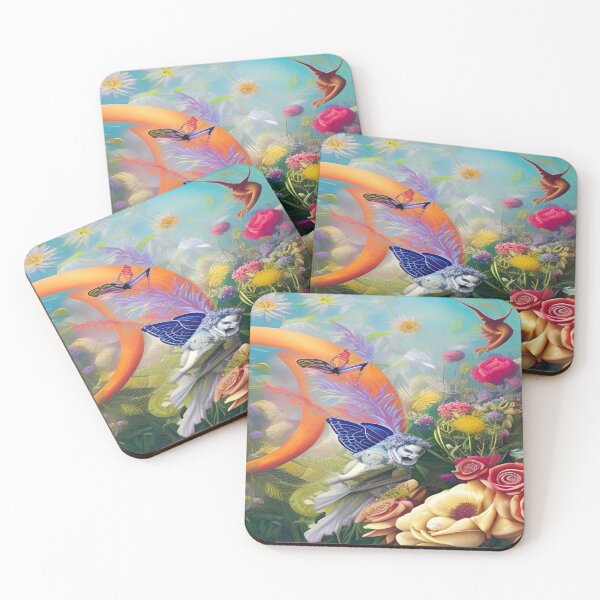 Item preview, Abstraction illustrative rosery Colorful hippie style Splash Flowers Imagination of dream  桜 world art bloomcore designed and sold by ValleyDream.