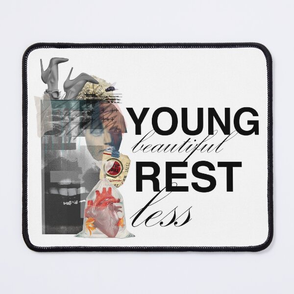 Item preview, Young Beautiful Restless designed and sold by thornofroses.