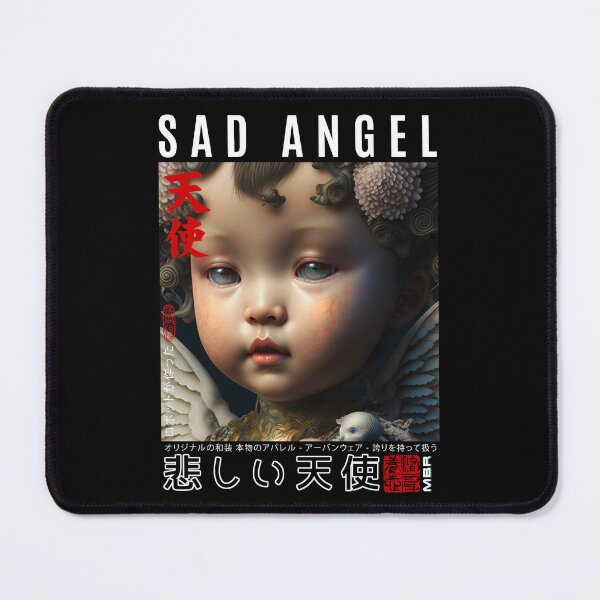 Item preview, Sad Angel | Renaissance Cute Cherub Angel With Wings – Baby Angel Cherub designed and sold by MadeByRobots.