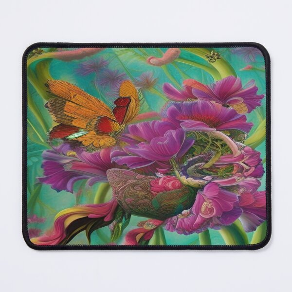 Item preview, Abstraction illustrative rosery Colorful hippie style Splash Flowers Imagination of dream  桜 world art bloomcore designed and sold by ValleyDream.