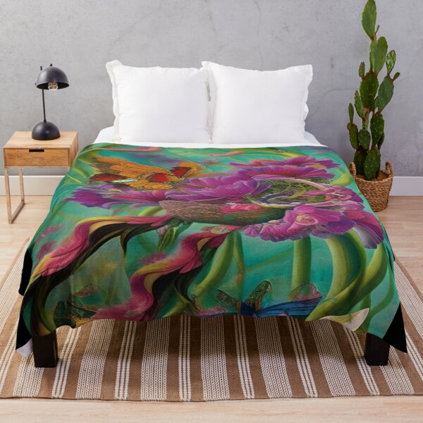 Item preview, Abstraction illustrative rosery Colorful hippie style Splash Flowers Imagination of dream  桜 world art bloomcore designed and sold by ValleyDream.