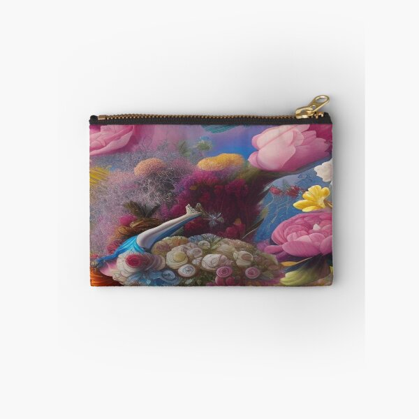 Item preview, Abstraction illustrative rosery Colorful hippie style Splash Flowers Imagination of dream  桜 world art bloomcore designed and sold by ValleyDream.