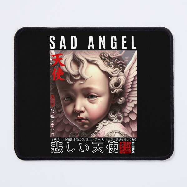 Item preview, Sad Angel | Renaissance Cute Cherub Angel With Wings –  Baby Angel Cherub designed and sold by MadeByRobots.