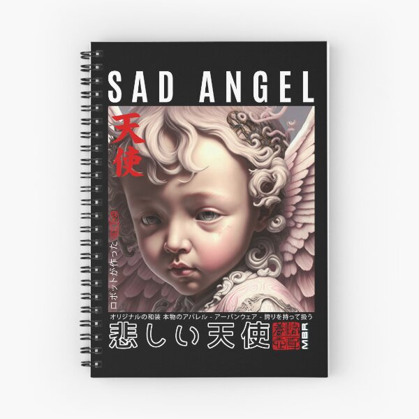 Item preview, Sad Angel | Renaissance Cute Cherub Angel With Wings –  Baby Angel Cherub designed and sold by MadeByRobots.