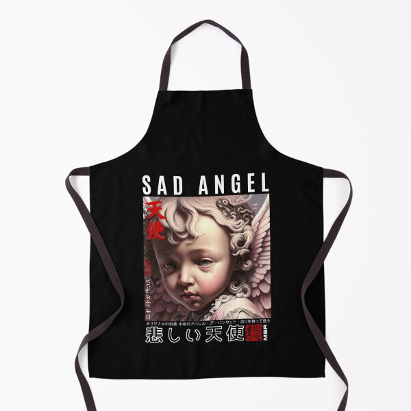 Item preview, Sad Angel | Renaissance Cute Cherub Angel With Wings – Baby Angel Cherub designed and sold by MadeByRobots.
