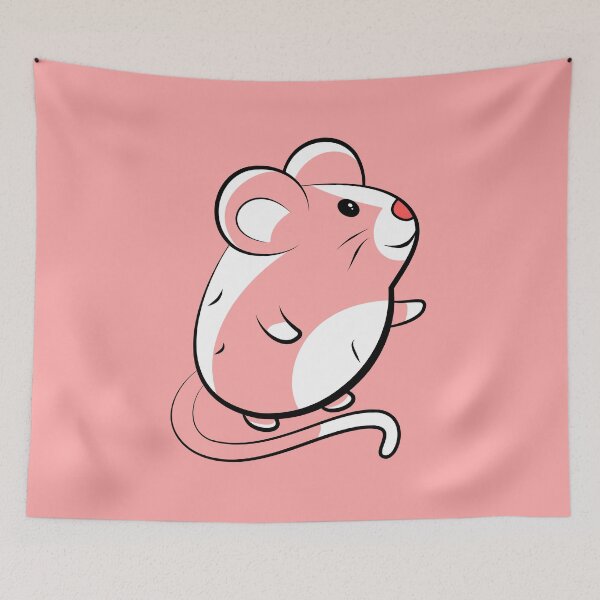 Item preview, Cute Pink Mouse designed and sold by Pink-Pencil.