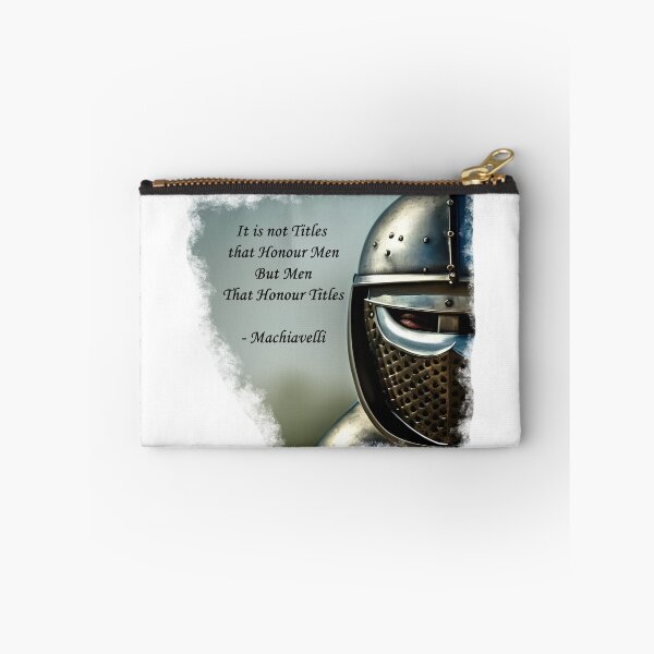 Item preview, Medieval Knight Machiavelli Quote 2nd Edition designed and sold by Mr-Saxon.