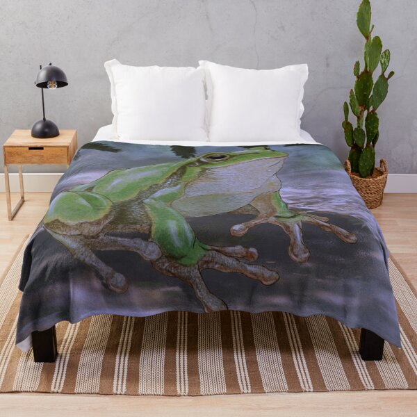 Item preview, Sitting frog with background designed and sold by ElementalEmbers.