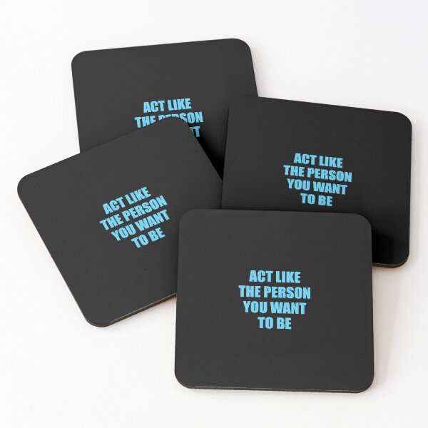 Item preview,  Act like the person you want to be  - best motivational quotes designed and sold by Inspirationmotivation.