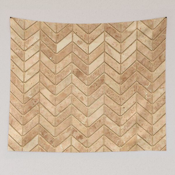 Item preview, bronze chevron tile designed and sold by hellcom.