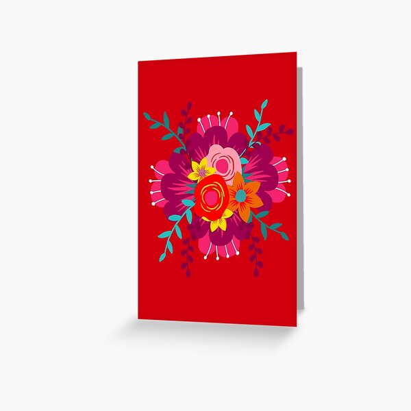 How to Walk Away Bouquet Greeting Card