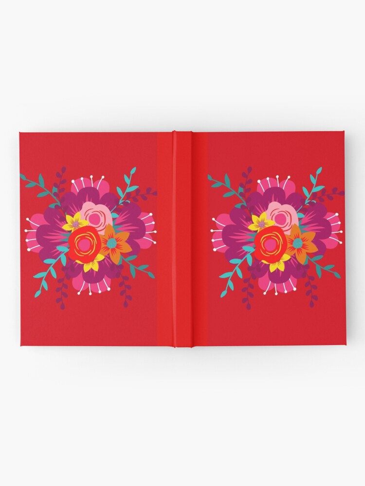Thumbnail 2 of 3, Hardcover Journal, How to Walk Away Bouquet designed and sold by KatherineCenter.