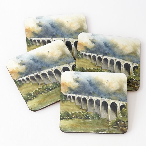 Item preview, Hewenden Viaduct West Yorkshire designed and sold by OnHeathAndMoor.