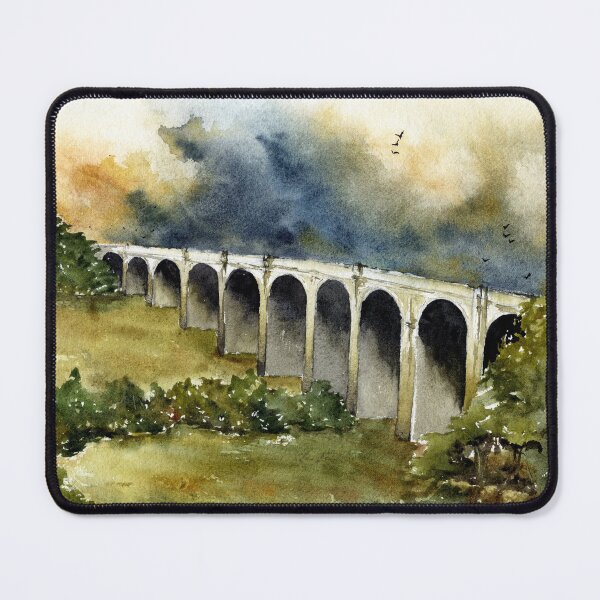 Item preview, Hewenden Viaduct West Yorkshire designed and sold by OnHeathAndMoor.