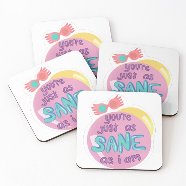 Item preview, Just as Sane Decoration designed and sold by PottersArt.