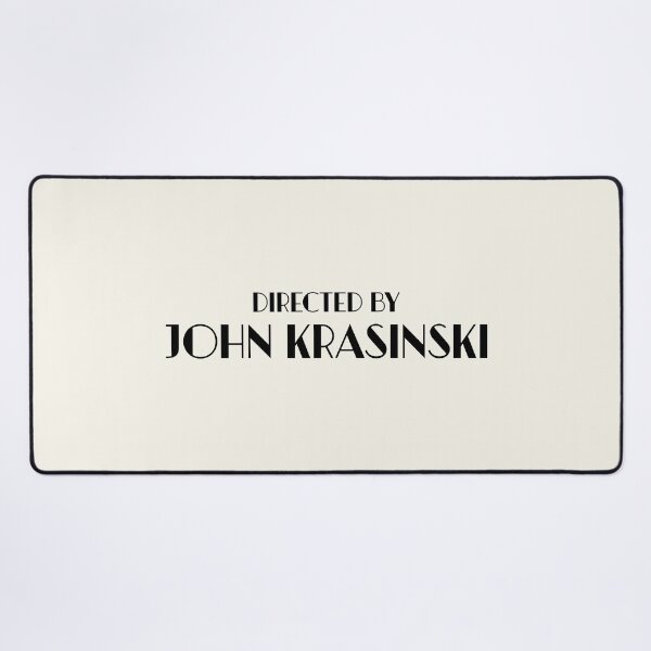Item preview, Directed by John Krasinski designed and sold by keilamariadesig.