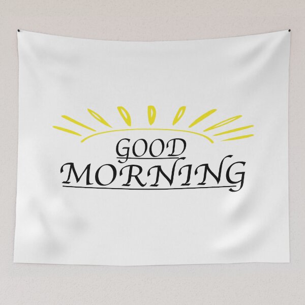 Item preview, Goodly Morning - Morning designed and sold by GridText.