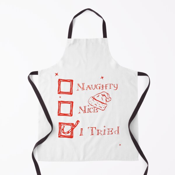Item preview, Naughty Nice I Tried designed and sold by rhombusOnion.
