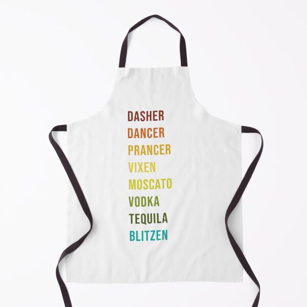 Item preview, Dasher Dancer Prancer Vixen Moscato Vodka Tequila Blitzen designed and sold by shop-dk.