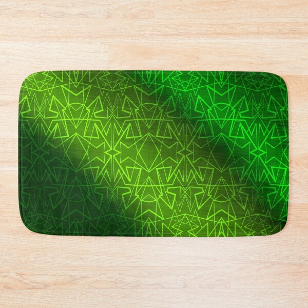 Item preview, Green Gradient Linear Pattern designed and sold by that5280lady.