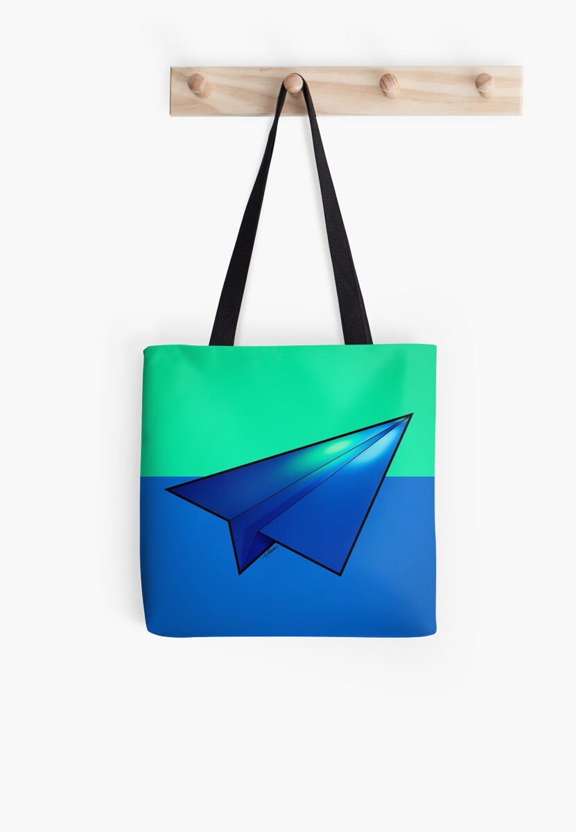 "Paper Airplane 32" Tote Bag by YoPedro Redbubble