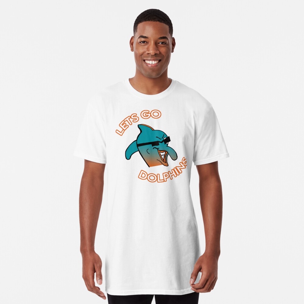 ASOS DESIGN oversized t-shirt NFL Miami Dolphins print in blue