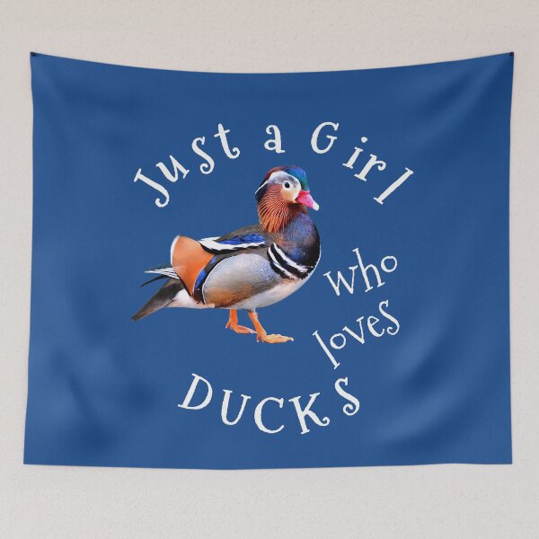 Item preview, Just a Girl Who Loves Ducks Cute Gifts for Women and Girls Duck Lovers designed and sold by NUMAcreations.
