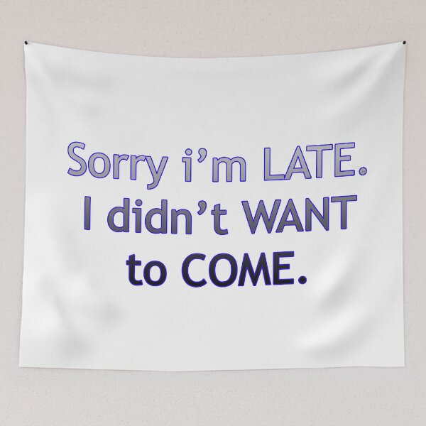 Item preview, Sorry i'm late. I didn't want to come designed and sold by Vermut288.
