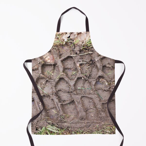 Item preview, Tread marks imprinted into mud designed and sold by pinkal.