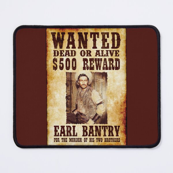 Item preview, The Rifleman Deadly Image -- Earl Bantry Wanted Poster designed and sold by deusrex007.