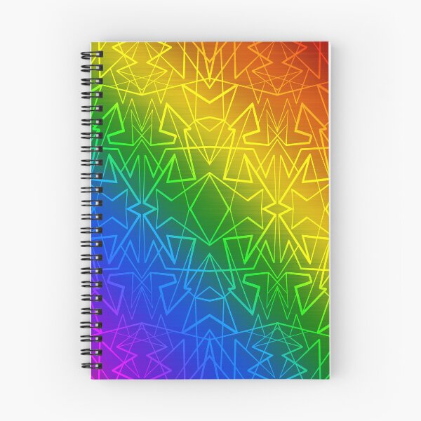 Item preview, Rainbow Gradient Linear Pattern designed and sold by that5280lady.