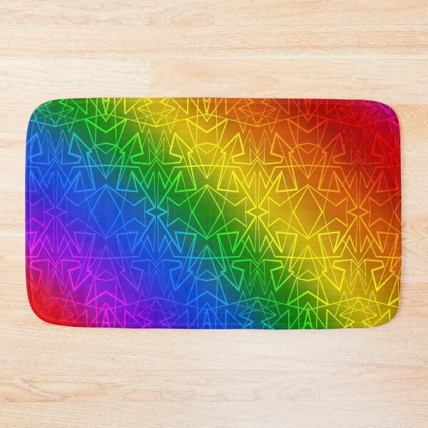 Item preview, Rainbow Gradient Linear Pattern designed and sold by that5280lady.